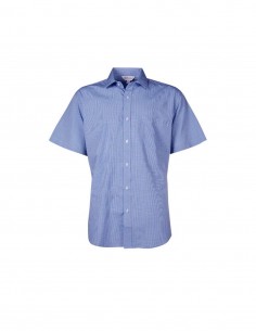 AU-1901S - Mens Toorak Check Short Sleeve Shirt - Aussie Pacific - Corporates 2
