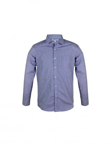 AU-1907L - Mens Epsom Long Sleeve Shirt - Aussie Pacific - Corporates