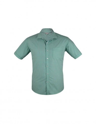 AU-1907S - Mens Epsom Short Sleeve Shirt - Aussie Pacific - Corporates
