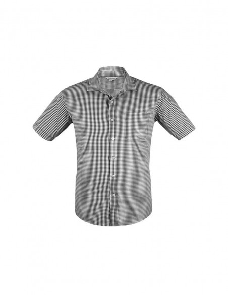 AU-1907S - Mens Epsom Short Sleeve Shirt - Aussie Pacific - Corporates