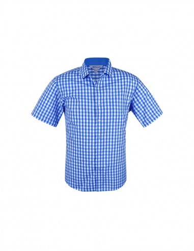 AU-1908S - Mens Devonport Short Sleeve Shirt - Aussie Pacific - Corporates