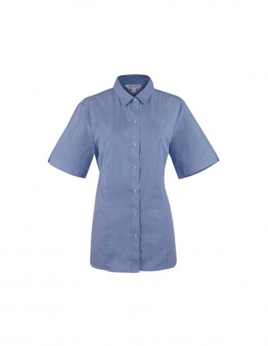 AU-2901S - Ladies Toorak Check Short Sleeve Shirt - Aussie Pacific - Corporates
