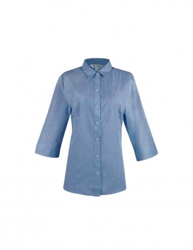 AU-2901T - Ladies Toorak Check 3/4 Sleeve Shirt - Aussie Pacific - Corporates