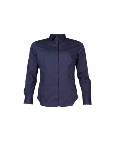 AU-2903L - Ladies Mosman Stretch Long Sleeve Shirt - Aussie Pacific - Corporates 2