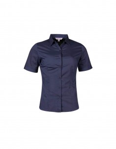 AU-2903S - Ladies Mosman Stretch Short Sleeve Shirt - Aussie Pacific - Corporates 2
