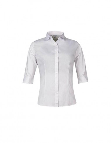 AU-2903T - Ladies Mosman Stretch 3/4 Sleeve Shirt - Aussie Pacific - Corporates