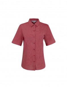 AU-2905S - Ladies Belair Stripe Short Sleeve Shirt - Aussie Pacific - Corporates 2