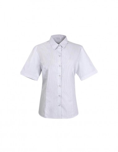 AU-2905S - Ladies Belair Stripe Short Sleeve Shirt - Aussie Pacific - Corporates