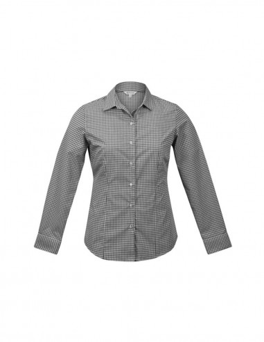 AU-2907L - Ladies Epsom Long Sleeve Shirt - Aussie Pacific - Corporates