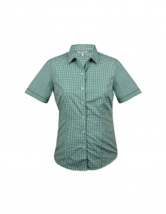 AU-2907S - Ladies Epsom Short Sleeve Shirt - Aussie Pacific - Corporates
