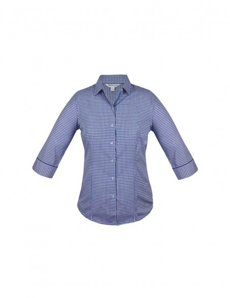 AU-2907T - Ladies Epsom 3/4 Sleeve Shirt - Aussie Pacific - Corporates