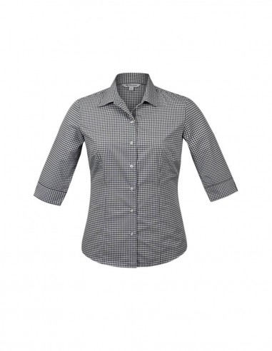 AU-2907T - Ladies Epsom 3/4 Sleeve Shirt - Aussie Pacific - Corporates