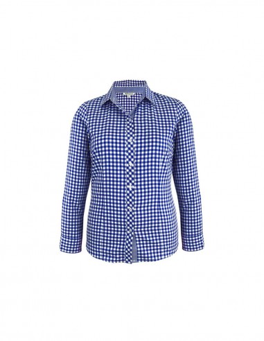 AU-2909L - Ladies Brighton Long Sleeve Shirt - Aussie Pacific - Corporates