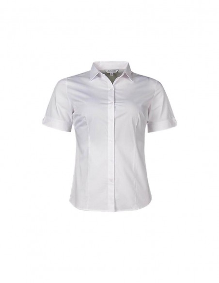 AU-2910S - Ladies Kingswood Short Sleeve Shirt - Aussie Pacific - Corporates
