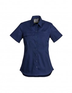 SY-ZWL120 - Womens Lightweight Tradie S/S Shirt - Syzmik - Work Wear 2