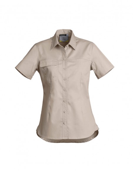 SY-ZWL120 - Womens Lightweight Tradie S/S Shirt - Syzmik - Work Wear