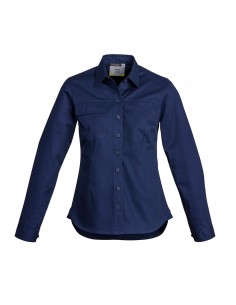 SY-ZWL121 - Womens Lightweight Tradie L/S Shirt - Syzmik - Work Wear 2