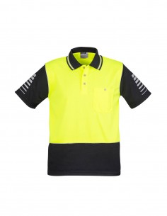 SY-ZH236 - Mens Hi Vis Zone Polo - Syzmik - Work Wear 2
