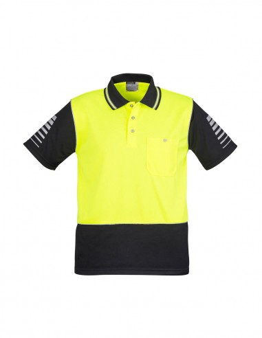 SY-ZH236 - Mens Hi Vis Zone Polo - Syzmik - Work Wear