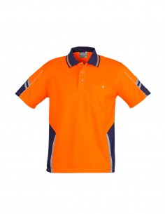 SY-ZH237 - Mens Hi Vis Squad S/S Polo - Syzmik - Work Wear