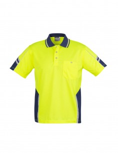 SY-ZH237 - Mens Hi Vis Squad S/S Polo - Syzmik - Work Wear 2