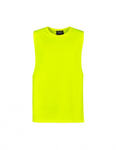 SY-ZH297 - Mens His Vis Sleeveless Tee - Syzmik - Work Wear