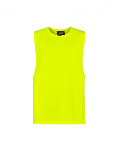 SY-ZH297 - Mens His Vis Sleeveless Tee - Syzmik - Work Wear