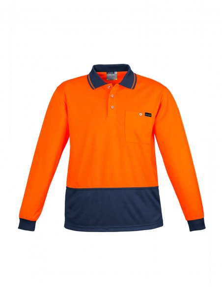 SY-ZH410 - Mens Comfort Back L/S Polo - Syzmik - Work Wear