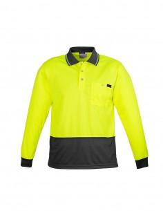 SY-ZH410 - Mens Comfort Back L/S Polo - Syzmik - Work Wear 2