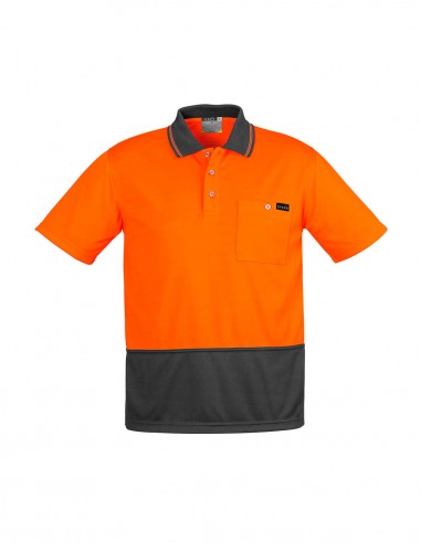 SY-ZH415 - Mens Comfort Back S/S Polo - Syzmik - Work Wear