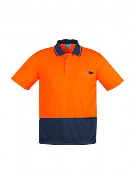 SY-ZH415 - Mens Comfort Back S/S Polo - Syzmik - Work Wear