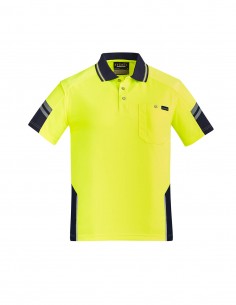 SY-ZH465 - Mens Reinforced Hi Vis Squad S/S Polo - Syzmik - Work Wear 2