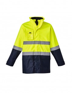 SY-ZJ220 - Mens Hi Vis Basic 4 in 1 Waterproof Jacket - Syzmik - Work Wear 2