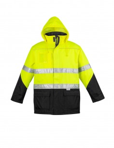 SY-ZJ350 - Mens Hi Vis Storm Jacket - Syzmik - Work Wear 2