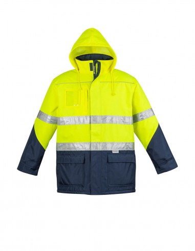 SY-ZJ350 - Mens Hi Vis Storm Jacket - Syzmik - Work Wear