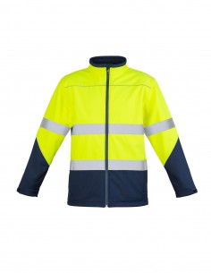 SY-ZJ353 - Unisex Hi Vis Softshell Jacket - Syzmik - Work Wear 2