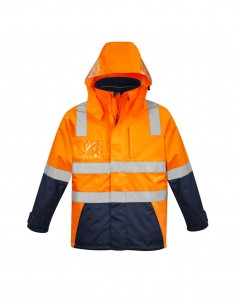SY-ZJ530 - Mens Hi Vis 4 In 1 Waterproof Jacket - Syzmik - Work Wear