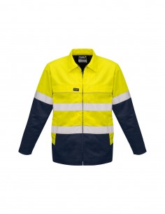 SY-ZJ590 - Mens Hi Vis Cotton Drill Jacket - Syzmik - Work Wear 2