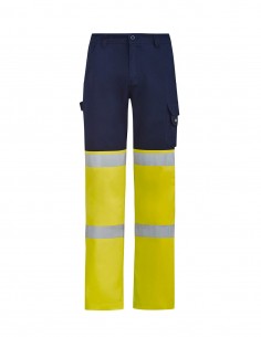 SY-ZP980 - Mens Bio Motion Hi Vis Taped Pant - Syzmik - Work Wear 2