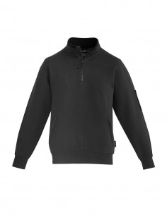 SY-ZT366 - Mens 1/4 Zip Brushed Fleece - Syzmik - Work Wear 2