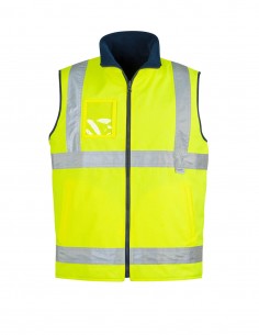 SY-ZV358 - Mens Hi Vis Waterproof Lightweight Vest - Syzmik - Work Wear 2