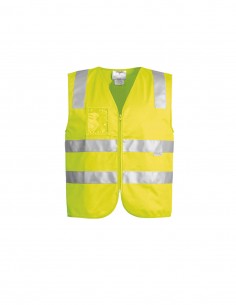 SY-ZV998 - Unisex Hi Vis Zip Vest - Syzmik - Work Wear 2
