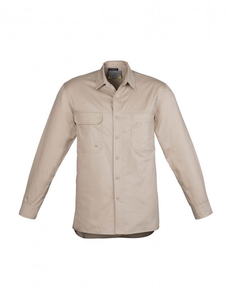 SY-ZW121 - Mens Lightweight Tradie L/S Shirt - Syzmik - Work Wear