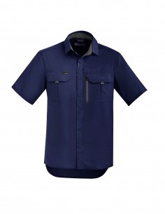 SY-ZW465 - Mens Outdoor S/S Shirt - Syzmik - Work Wear 2