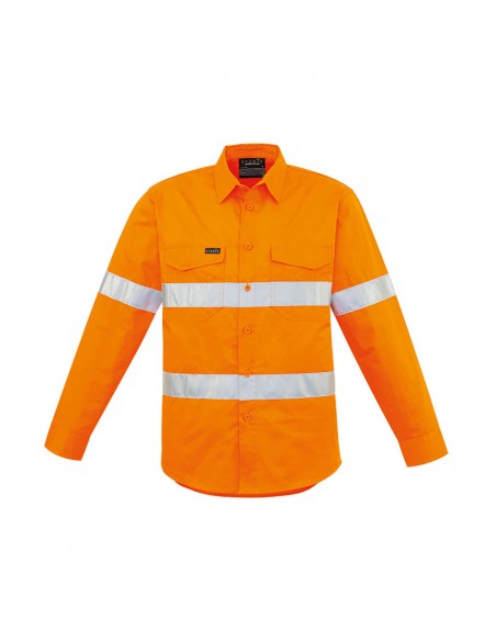 SY-ZW640 - Mens Hi Vis Hoop Back Taped Shirt - Syzmik - Work Wear