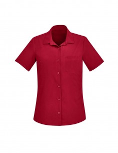 BCA-CS947LS - Womens Florence Short Sleeve Shirt - Biz Care - Healthcare 2