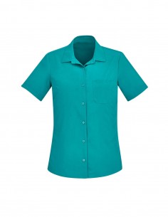 BCA-CS947LS - Womens Florence Short Sleeve Shirt - Biz Care - Healthcare 2