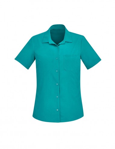 BCA-CS947LS - Womens Florence Short Sleeve Shirt - Biz Care - Healthcare