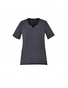BCA-CST942LS - Womens Avery Tailored Fit Round Neck Scrub Top - Biz Care - Healthcare 2