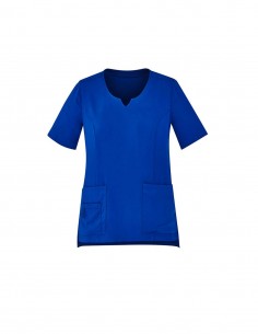 BCA-CST942LS - Womens Avery Tailored Fit Round Neck Scrub Top - Biz Care - Healthcare 2